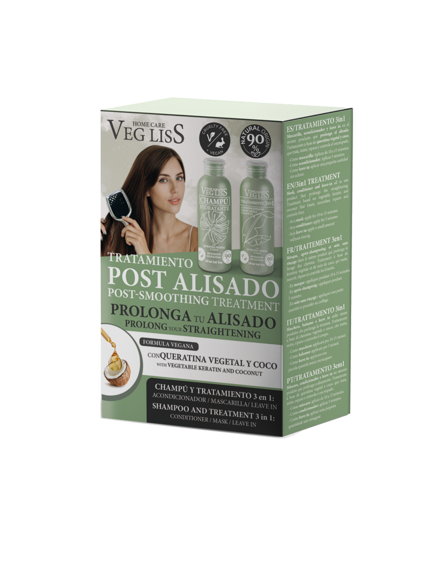 Kit Hidratante Post Alisado Vegano de VegLiss